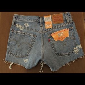 Levi shorts from the 501 collection.